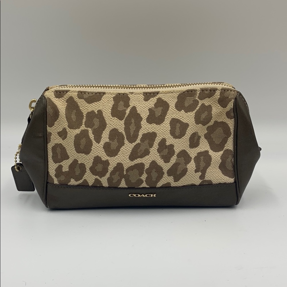 Coach Brown Leopard Print Women's Bag